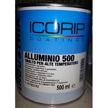 alluminio 500° smalto alta temperatura 2,5lt