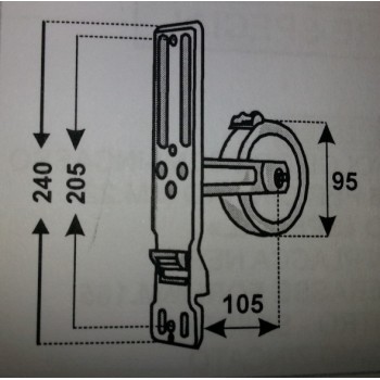 avvolgitore incasso 8mt 56495