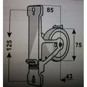 avvolgitore incasso 6mt 88650 avvolgitore incasso 6mt 88650