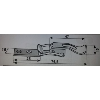 chiusura leva 752