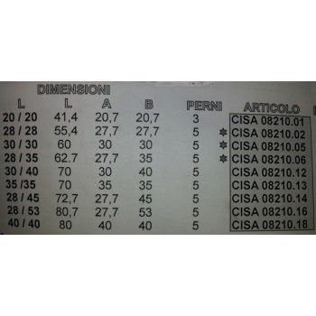 cisa 08210-01 cilindro ovale cisa 08210-01 cilindro ovale