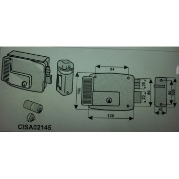 cisa 11761 50 dx elettroserratura 11761-50-1 serratura elettrica applicare cisa 11761 50 dx elettroserratura 11761-50-1 serratura elettrica applicare