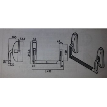 cisa 59316.10 maniglione antipanico cisa 59316.10 maniglione antipanico