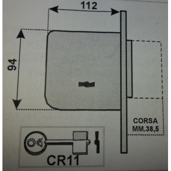 cr 4000.60 serratura
