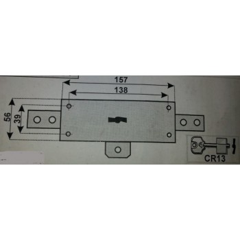 cr 9200 serratura 