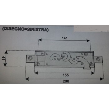 prefer 6112 dx serratura