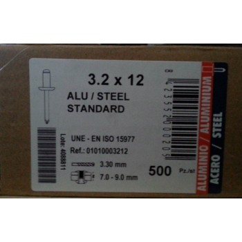 rivetti 3,2x12 alluminio