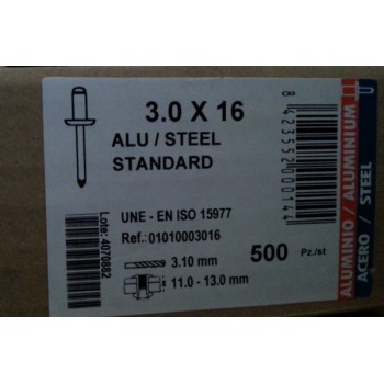 rivetti 3x16 alluminio