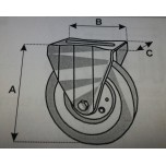 ruota fissa 8.100